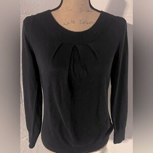 Banana Republic ruched quarter sleeve sweater